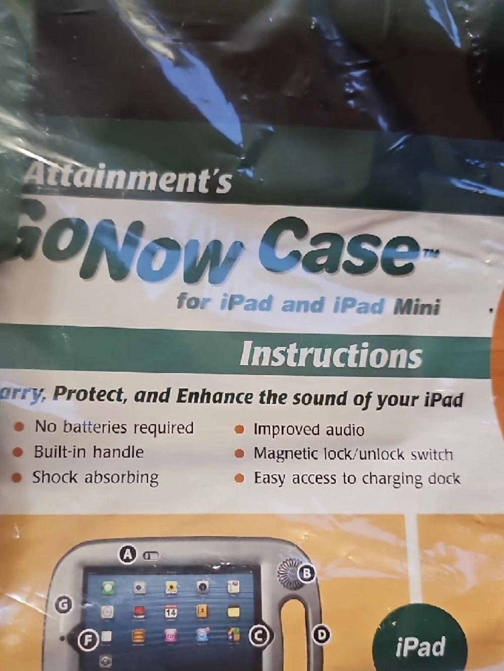 NEW GoNow Case Protective Ipad Case for Ipad Mini or Ipad 2 and up